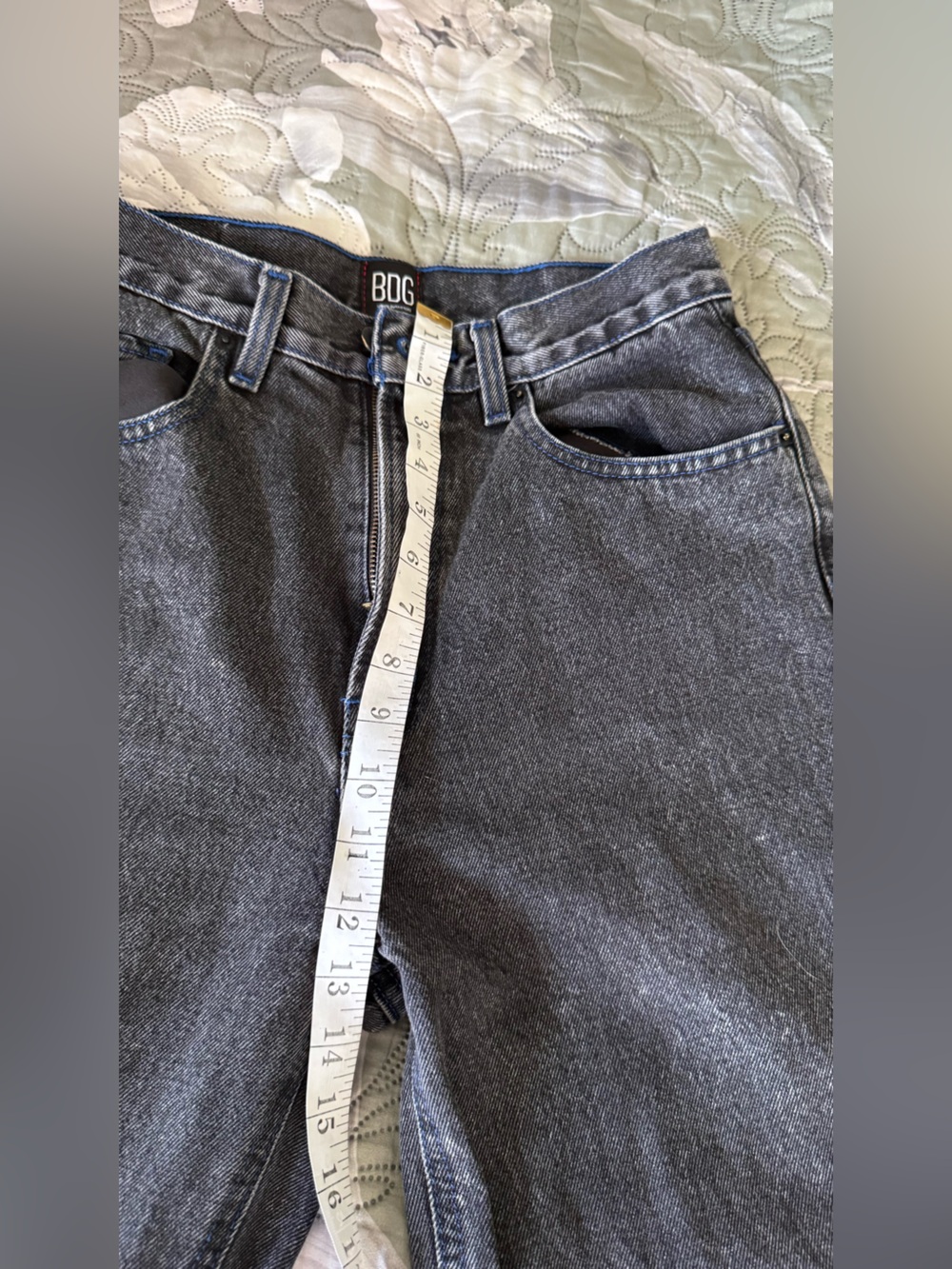 BDG Black Straight Slim Jeans - Picture 9 of 13